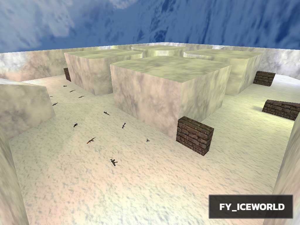 Карта fy_iceworld для КС 1.6
