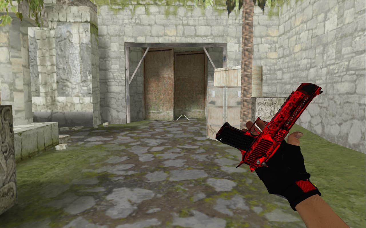 Модель Deagle Obstacle Red