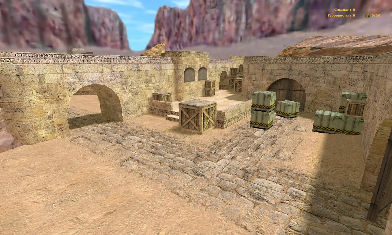 Карта aim_dustb