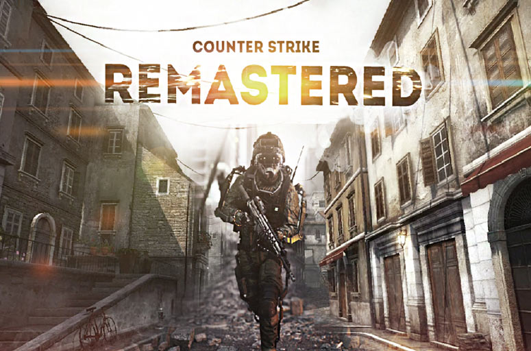 Counter-Strike 1.6 Remastered со скинами КС ГО