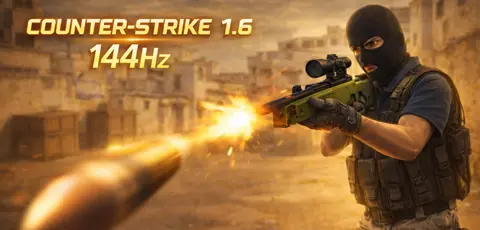 Скачать Counter-Strike 1.6 144Hz