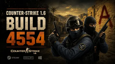 Скачать CS 1.6 Build 4554